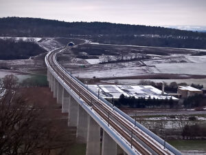 Über der ICE Strecke